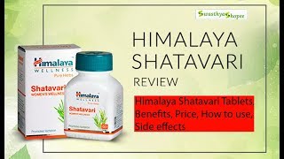 Himalaya Shatavari TabletsBenefits Price How to use Side effects Swasthyashopee [upl. by Enihpets841]