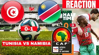 Tunisia vs Namibia 01 Live Stream Africa Cup Nations AFCON Football Match Score Highlights Direct [upl. by Ardnayek]