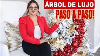 COMO DECORAR el ÁRBOL DE NAVIDAD 2024hazlo tú MISMO [upl. by Aldwin]