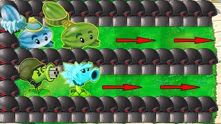 Team Pea Vs Team Melon Vs Giga Gargantuar Vs Dr Zomboss  Plants vs Zombies Battlez [upl. by Auqinat]