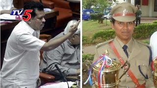 Minister Vs Lady Police  DSP Anupama Shenoy Facebook Post Creates Storm In Karnataka  TV5 Ne [upl. by Shushan]