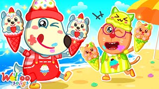 Yummy Ice Cream Dance 🍧 Dance Songs for Kids 🎶 Wolfoo Nursery Rhymes amp Kids Songs [upl. by Iams782]