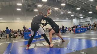 Seth Garver 804 JiuJitsu  Team Passos NOGI Div 1st match AGF Richmond 2172024 [upl. by Olfe]