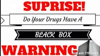 BLACK BOX warning that psychiatrists dont tell you [upl. by Ysnat264]