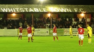 Whitstable Town v Faversham Town  Oct 2014 [upl. by Jonas88]