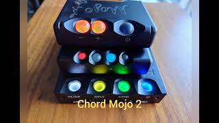 Chord Mojo vs Mojo 2 vs Hugo 2 demo with photos [upl. by Guarino]