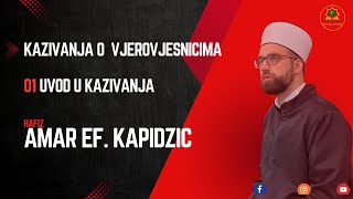 01 Uvod  Kazivanja o vjerovjesnicima  hfz Ammar ef Kapidžić [upl. by Libbey]