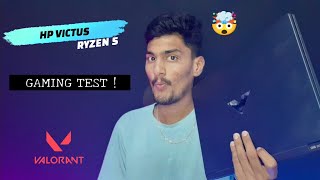 HP Victus Ryzen 5 5600h RX6500m Gaming Test  Hemant TechTalks [upl. by Hairom]