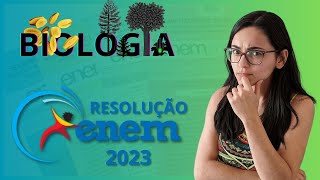 RESOLUÇÃO ENEM 2023  Durante a evolução das plantas ocorreu uma transição do ambiente aquático [upl. by Lupiv]