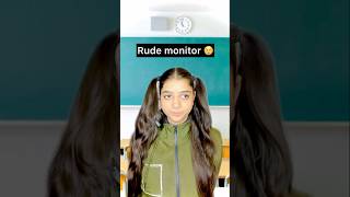 How is your monitor🥲monitor ytshortsindia youtubeshorts schoollifecomedy funny foryou fun [upl. by Ortrud]