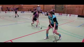 230430 Salming cup G17 Kvartsfinal period 1 Lindås IBK Varla IBK Borgehallen Norge [upl. by Ellerey]