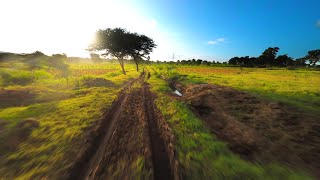 Cinematic FPV at Village in 4k [upl. by Haissi]