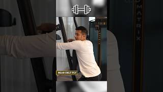 Rear delt fly mistake exercise [upl. by Eiderf]