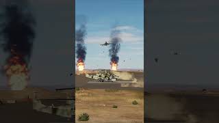 F16 forces struggling to take of helicopter pilot to eject on the ground in DCS [upl. by Renita]