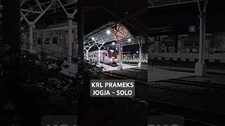 KRL JogjaSolo prameks yogyakarta solo klaten krlcommuterline [upl. by Nylaret202]