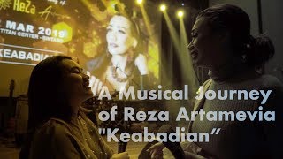 A Musical Journey of Reza Artamevia quotKeabadianquot  AalVlog [upl. by Adnawyt]