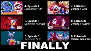 Release Dates For New Episodes LEAKED  The Amazing Digital Circus [upl. by Randell]