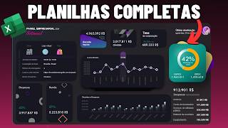 As Melhores Planilhas de Controle Financeiro Pessoal e Empresarial Nem Parece Excel [upl. by Anahtor]