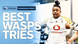 Umaga Odogwu Bassett Wasps Tries of the Season  Gallagher Premiership 202122 [upl. by Ikciv]