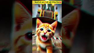 😱threw the cat into the fire🤔 wait for end🙏😳cat ai animals meow catlover shorts [upl. by Idnahk]