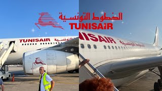 Tunisair review 🇹🇳🇹🇷 Istanbul to Tunis amp Tunis to Istanbul [upl. by Terrye700]