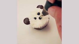 Sevimli Ayı Cupcake  Dankekli Tarifler [upl. by Alair]