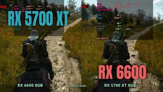 RX 6600 vs RX 5700xt in 2024 [upl. by Sadiras]