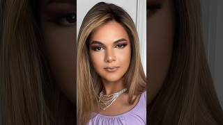 viral male to female transformation 💄😍❤️🤩 makeup makeuplook makeuptransformation mtf [upl. by Ahseekan]