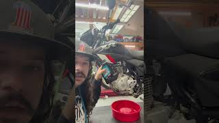 Honda XR150l Oil Change How To [upl. by Stiegler]