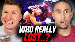 FaZe Sensei GOES OFF On The KSI vs Tommy Fury Fight JUDGING Full Fight BREAKDOWN [upl. by Akinit]