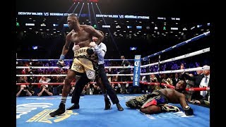 DEONTAY WILDER VS BERMANE STIVERNE 2  POST FULL FIGHT RING INTERVIEW keepitrealboxing [upl. by Aleen]