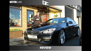 2013 BMW 640D Gran Coupe Review BetterCar [upl. by Hewie]