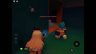 Playing evade with my friend 💜🖤🤍but I am so scared 😭 [upl. by Emirak]