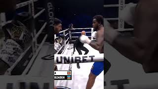 Donegi Abena vs Bahram Rajabzadeh perfect time  GLORY LHW GP Final [upl. by Relyhcs528]