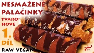 Zdravé nesmažené palačinky – 1 část – živý recept [upl. by Mcgee]