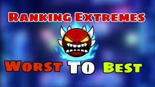 Ranking Extreme Demons From Worst To Best [upl. by Lertram]