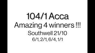 1041 Acca at Southwell on 2110 [upl. by Nej477]