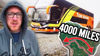 I Took The Worlds LONGEST Bus Route It was BRUTAL [upl. by Ahsinnek]