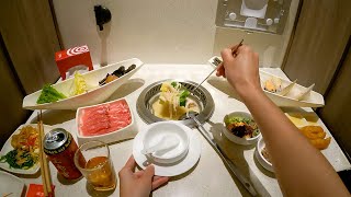 Individual Hotpot Dining Booth with Amazing Service [upl. by Anifesoj]