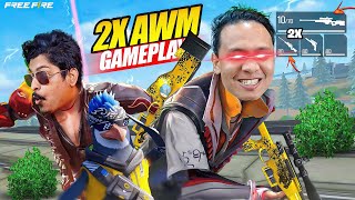 15M Gyan Bhai 2x Awm Challenge 🔥 Tonde Gamer  Free Fire Max [upl. by Rondi450]