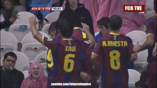 FC Barcelona vs Athletic Bilbao 31 All Goals amp Highlights 25092010 LALiga BBVA 20102011 Red Card [upl. by Asilanna707]