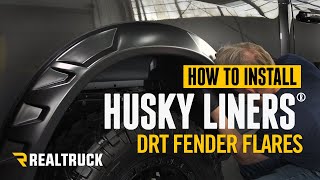 How to Install Husky Liners® DRT Fender Flares on a 2020 Ram 2500 [upl. by Demakis]