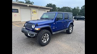 2020 Jeep Wrangler Unlimited Sahara with 58K miles [upl. by Sarette]