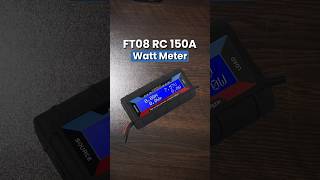 FT08 RC 150A DC Solar Watt Meter Unboxing [upl. by Windham]