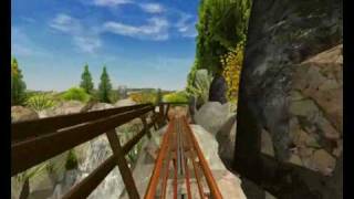 Alpine Coaster  RCT3 POV [upl. by Iam]