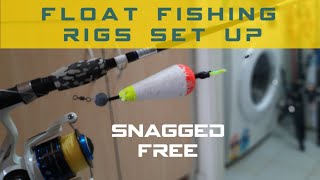 How to set up Fishing float for beginners  Fishing tips to avoid snagged your Fishing rigs [upl. by Maziar817]