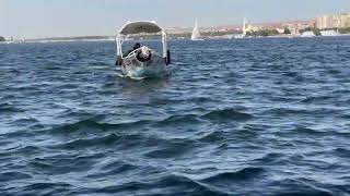 Sailing Down Nile River Near Aswan Egypt on Felucca 1 [upl. by Lewiss]