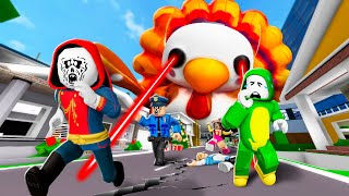 Escape From THANKSGIVING Chaos  Maizen Roblox  ROBLOX Brookhaven 🏡RP  FUNNY MOMENTS [upl. by Hcurob653]