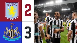 Newcastle vs Aston Villa ⚽🔥3  2🔥 20240130 newcastle astonvilla newcastleunited trending [upl. by Shushan]