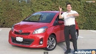 2014 Toyota Yaris SE Test Drive amp Small Car Video Review [upl. by Rask]